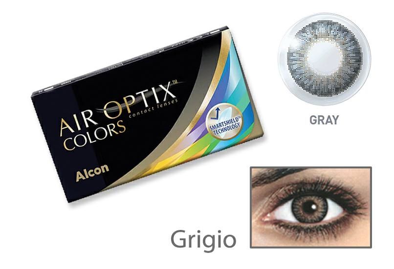 CONTACT LENSES AIR OPTIX COLOR GREY 2PZ
