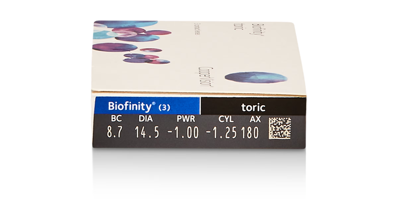 CONTACT LENS BIOFINITY® Toric 3