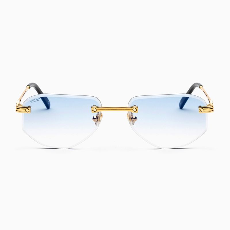 BustOut COBRA DIAMOND GOLD/AZURE GRADIENT
