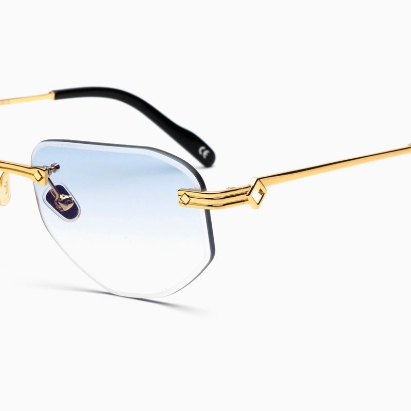 BustOut COBRA DIAMOND GOLD/AZURE GRADIENT
