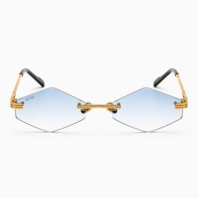BustOut KAYT RHOMBUS GOLD/LIGHT BLUE