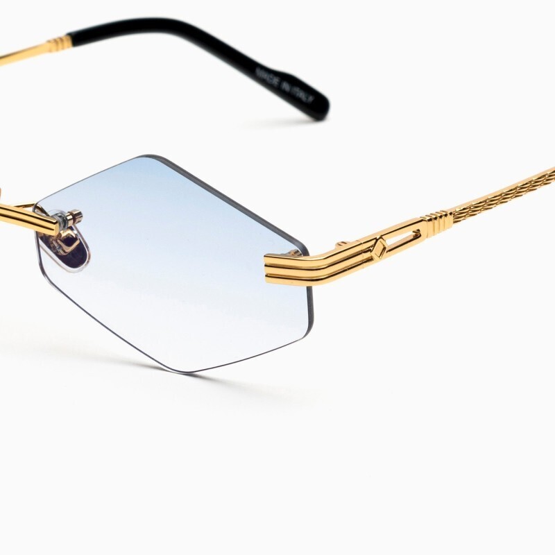 BustOut KAYT RHOMBUS GOLD/LIGHT BLUE