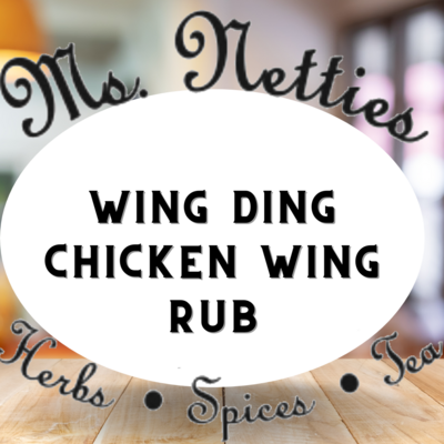 Wing Ding Chicken Wig Rub