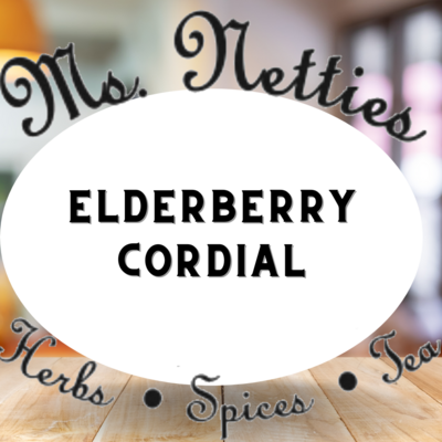 Elderberry Cordial