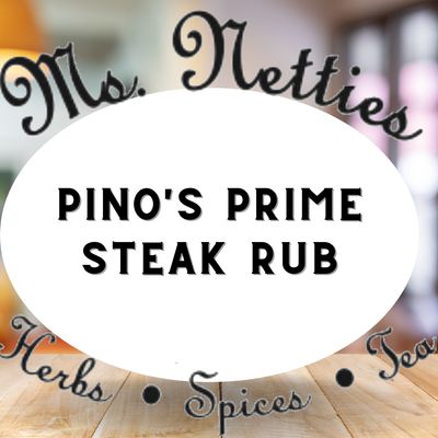 Pino's Prime Steak Rub