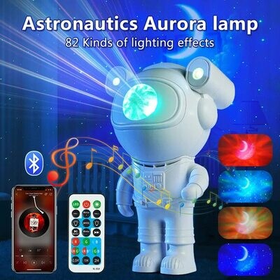 Bluetooth BtwoAstronaut Galaxy Projector Night Light Starry Sky