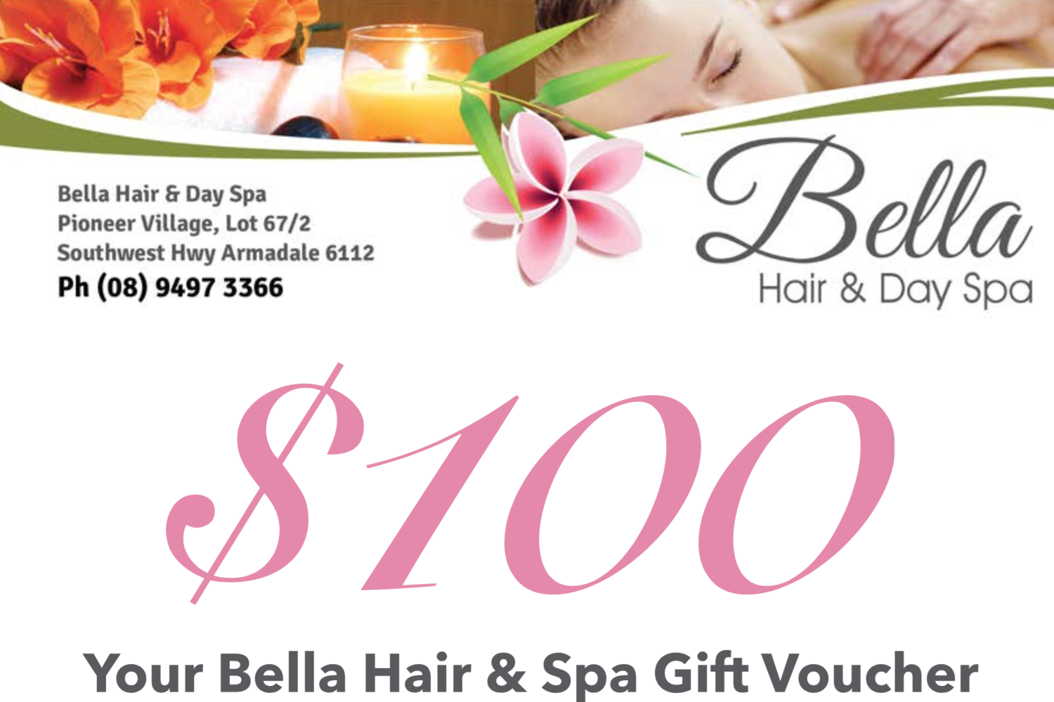 $100 Gift Voucher $100 Gift Voucher