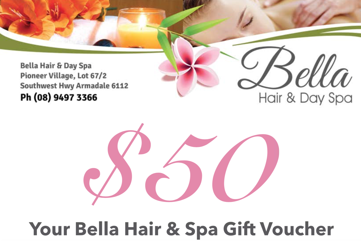 $50 Gift Voucher $50 Gift Voucher