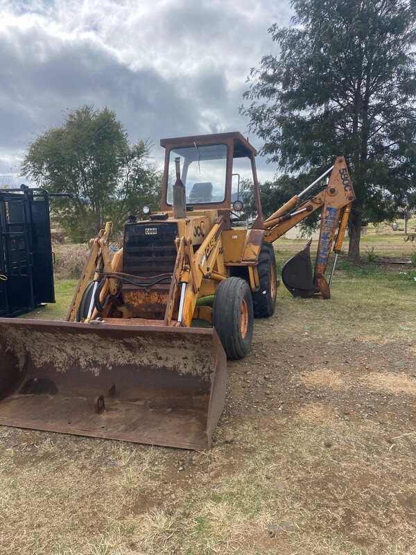 Case 580c Backhoe