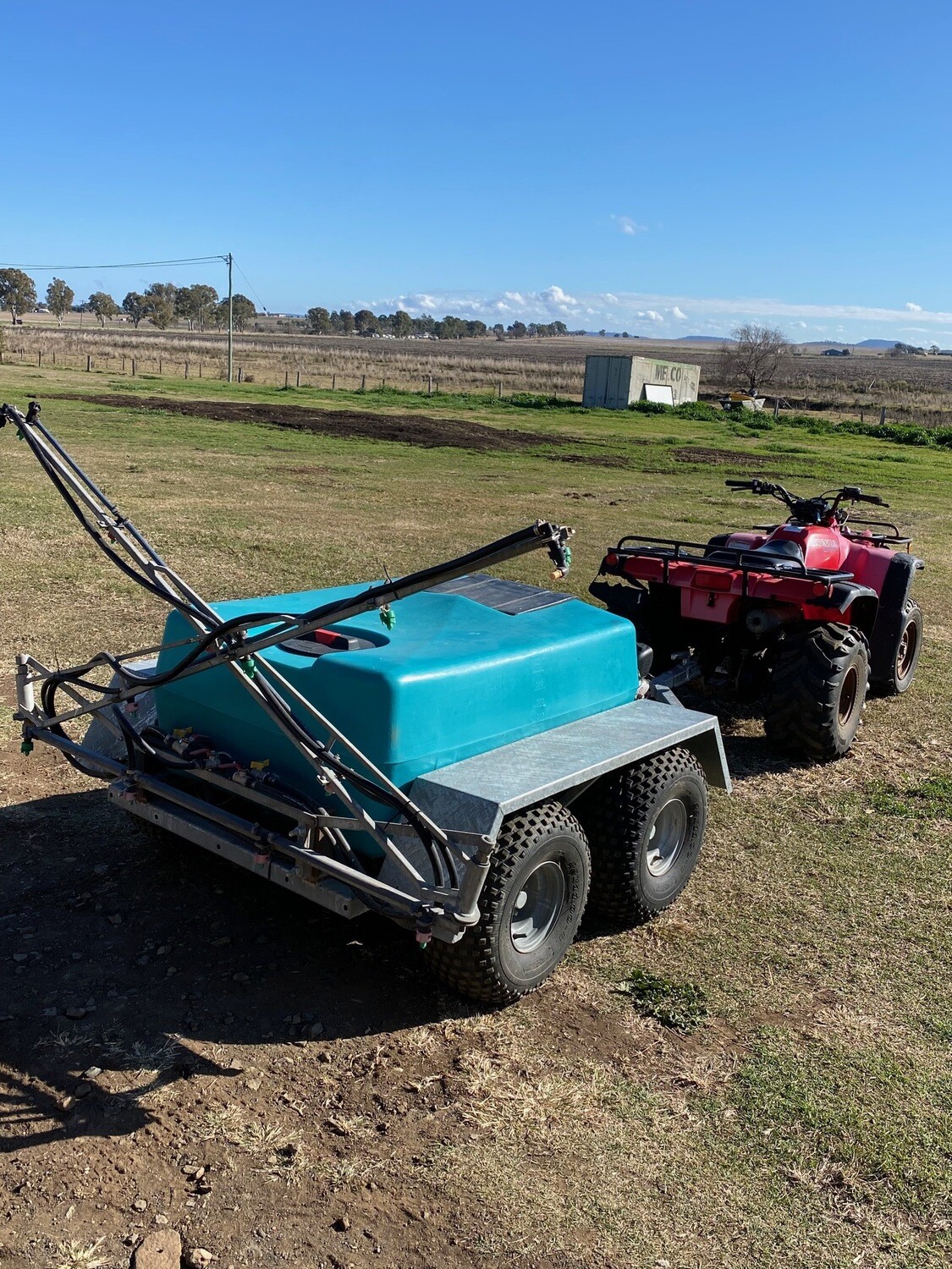 ​RapidSpray FARMMAXX 400lit ATV sprayer