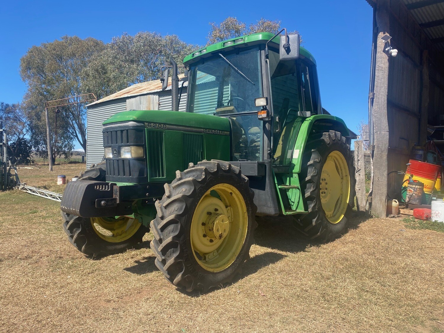 John Deere 6200 FWA tractor