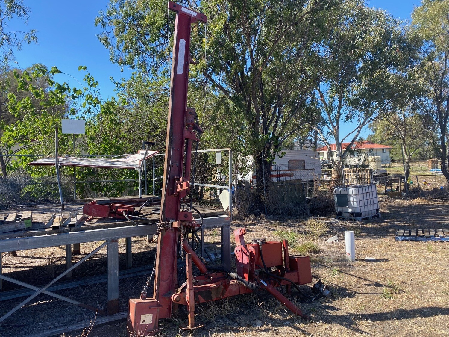 Kinghitter post driver w/sideshift