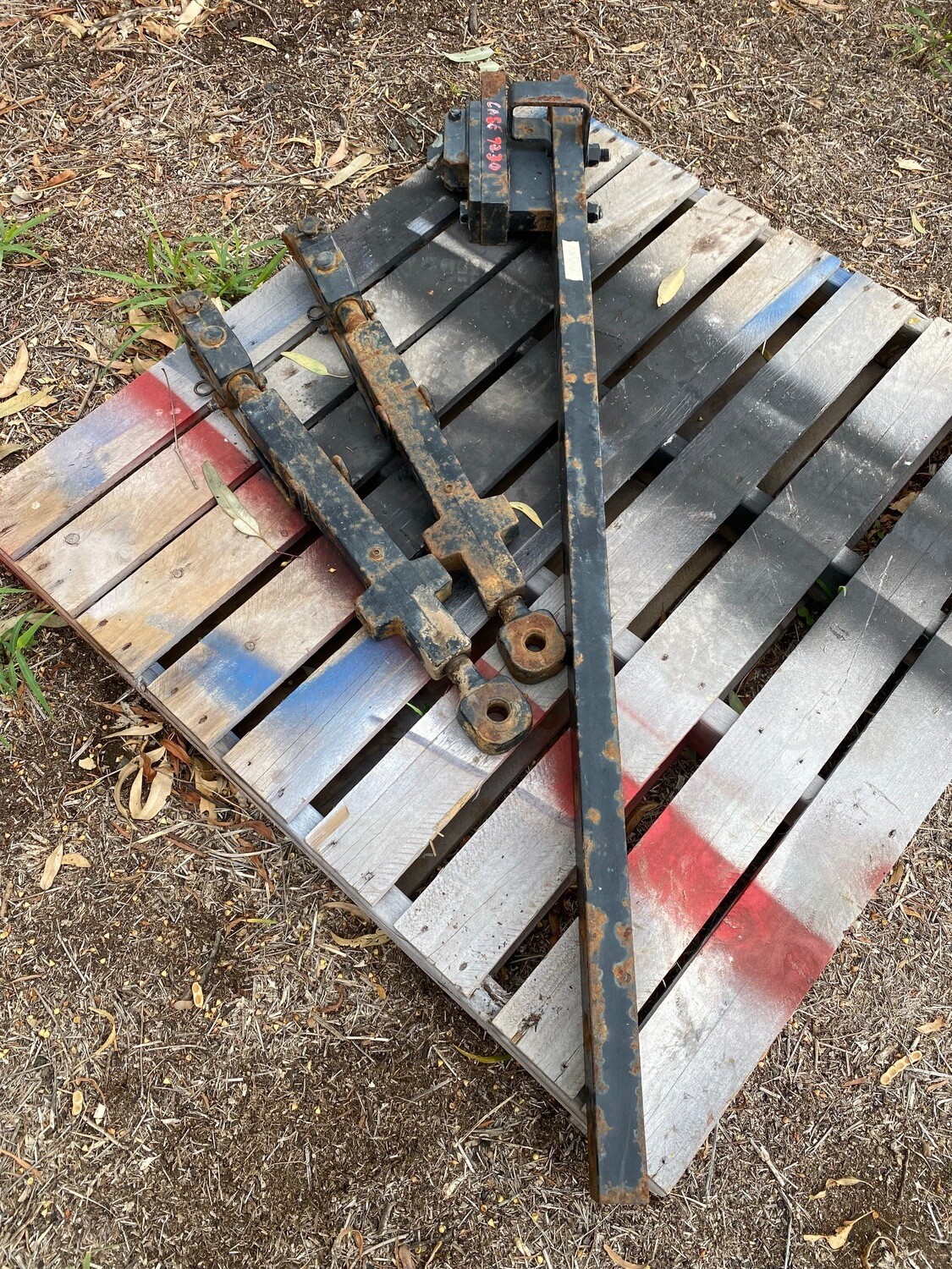 Case 7230 tractor drawbar