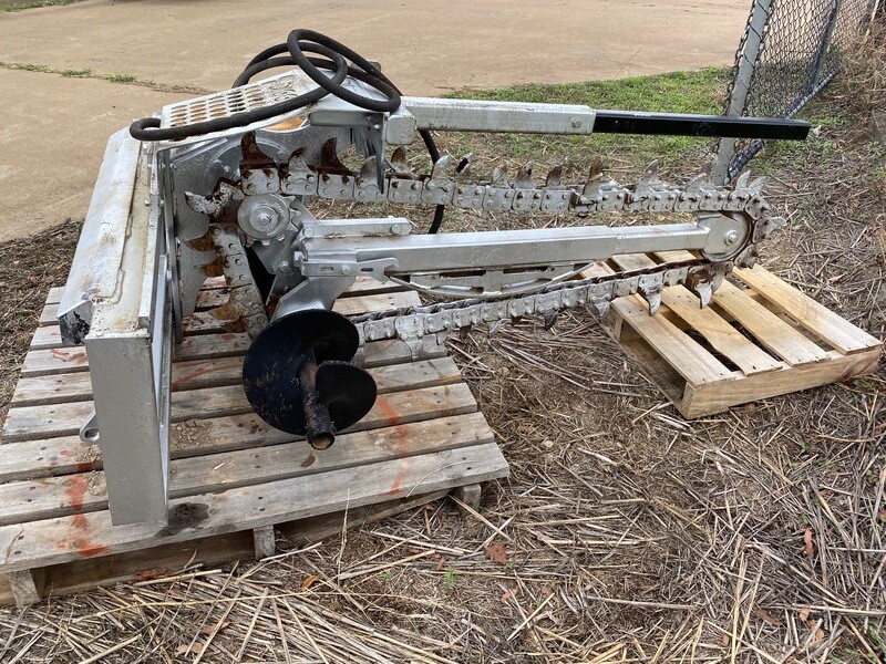 Digga skid steer trencher