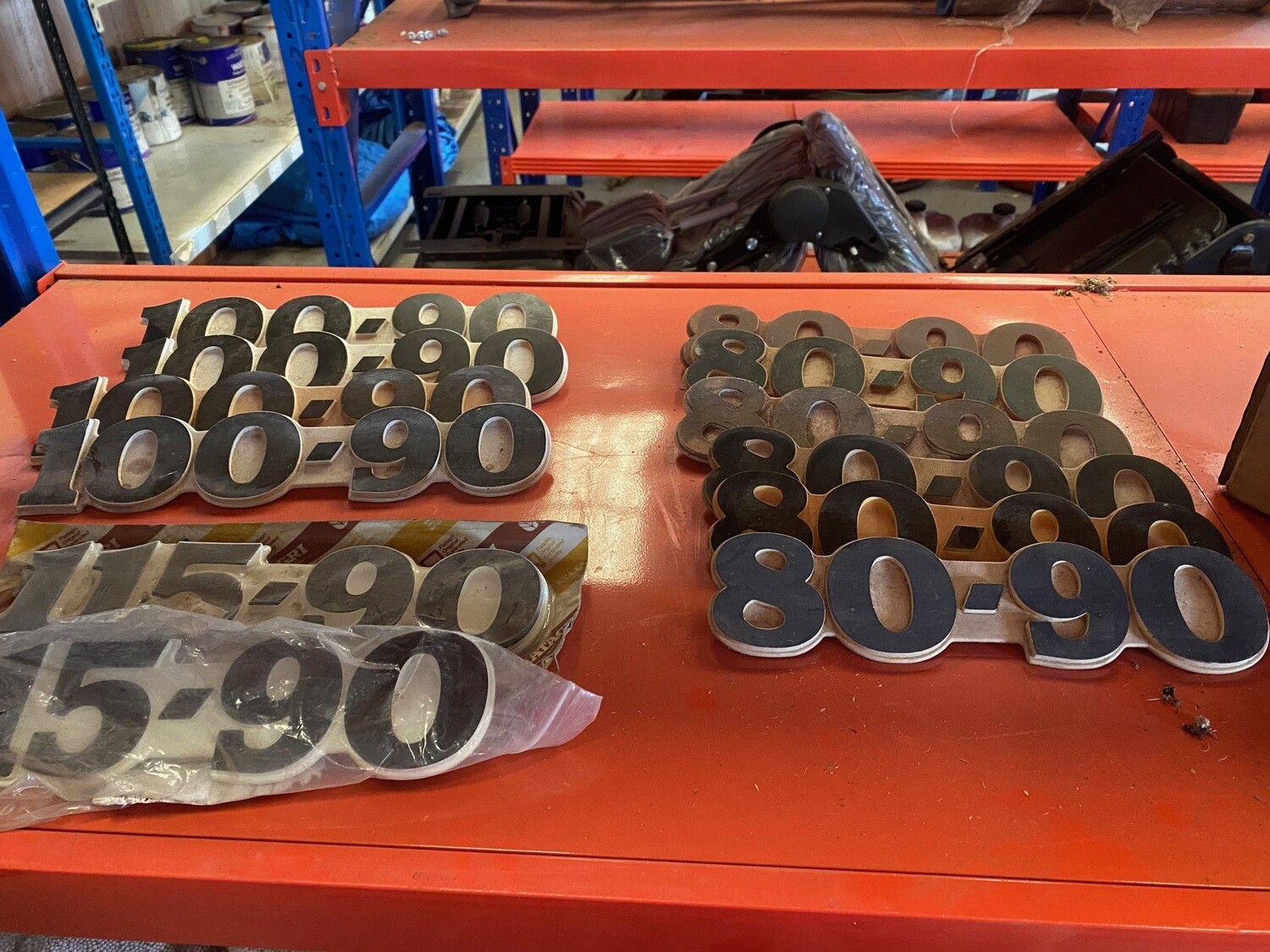 Fiat tractor badges (90 series)