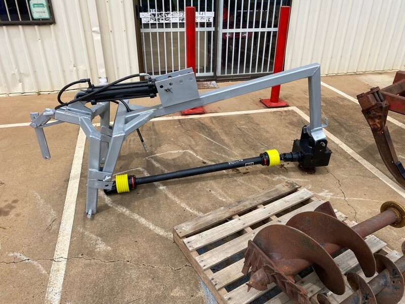 Post Hole digger hydraulic down force