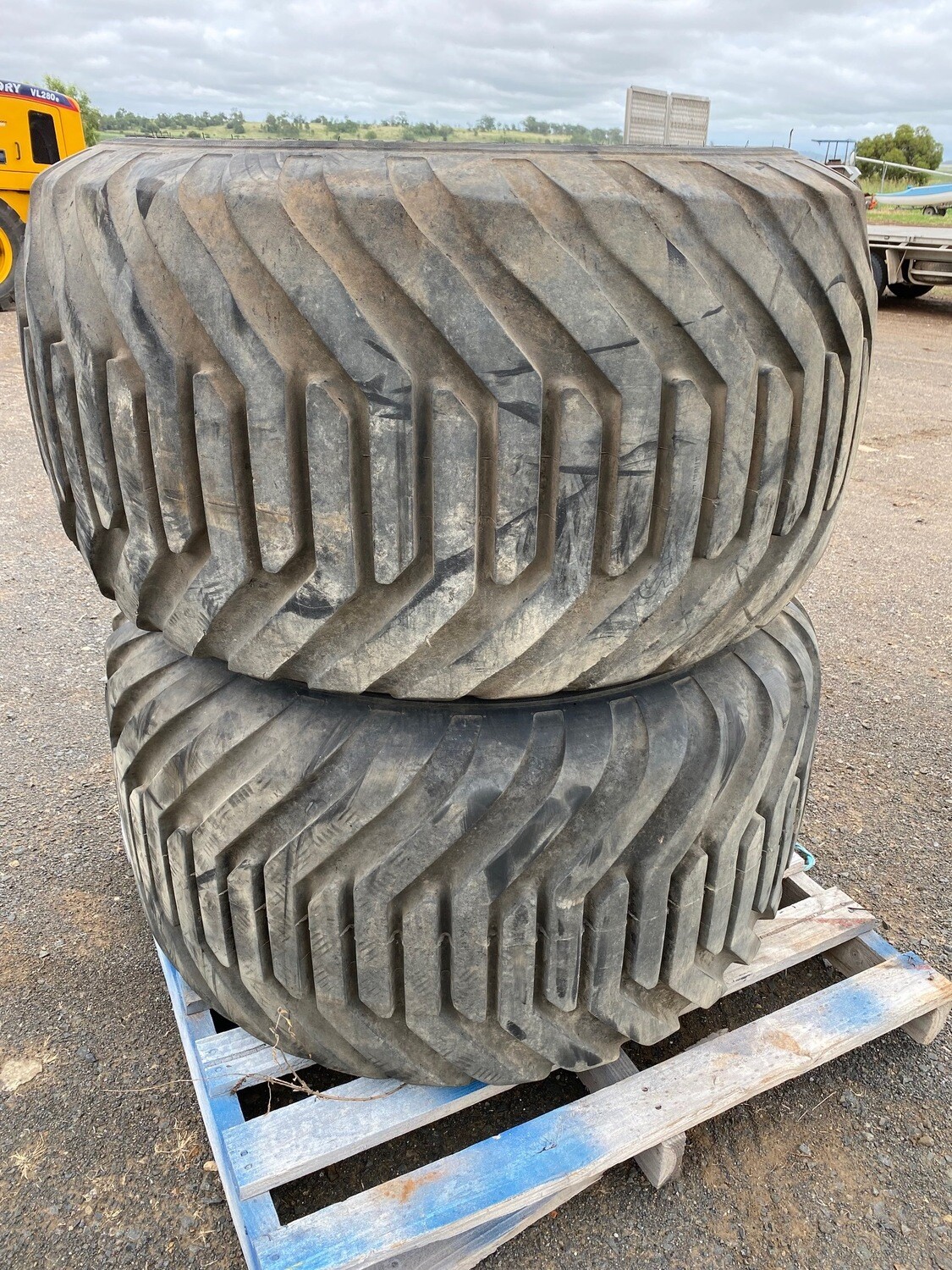 600/55 r22.5 Implement tyres &amp; rims