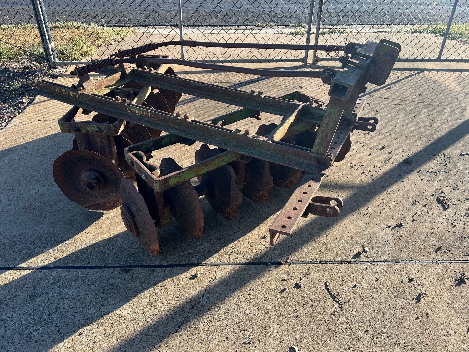Offset plow - 14 plate