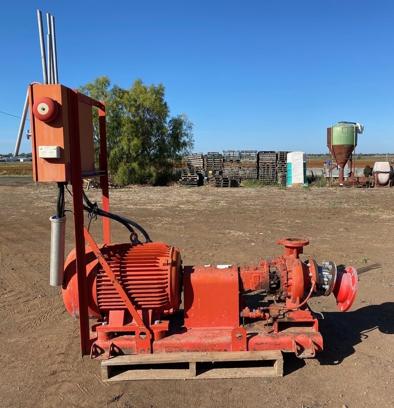 Ajax pump &amp; 3 phase motor w/controller