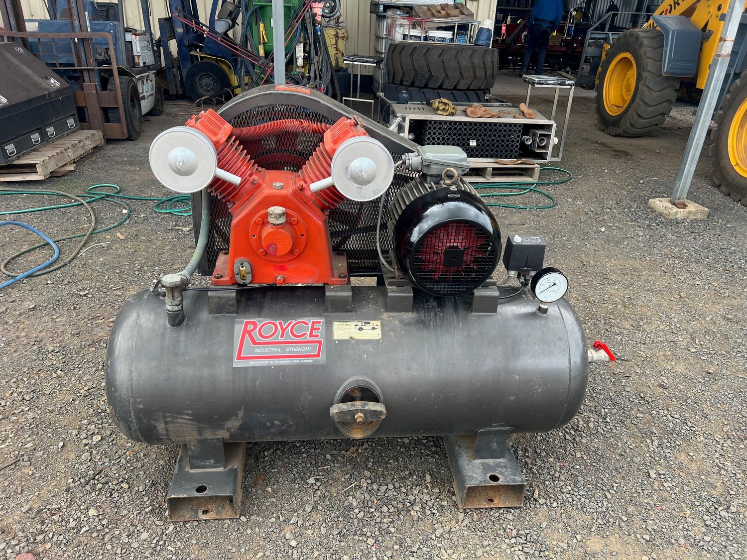 Royce 3 phase air compressor