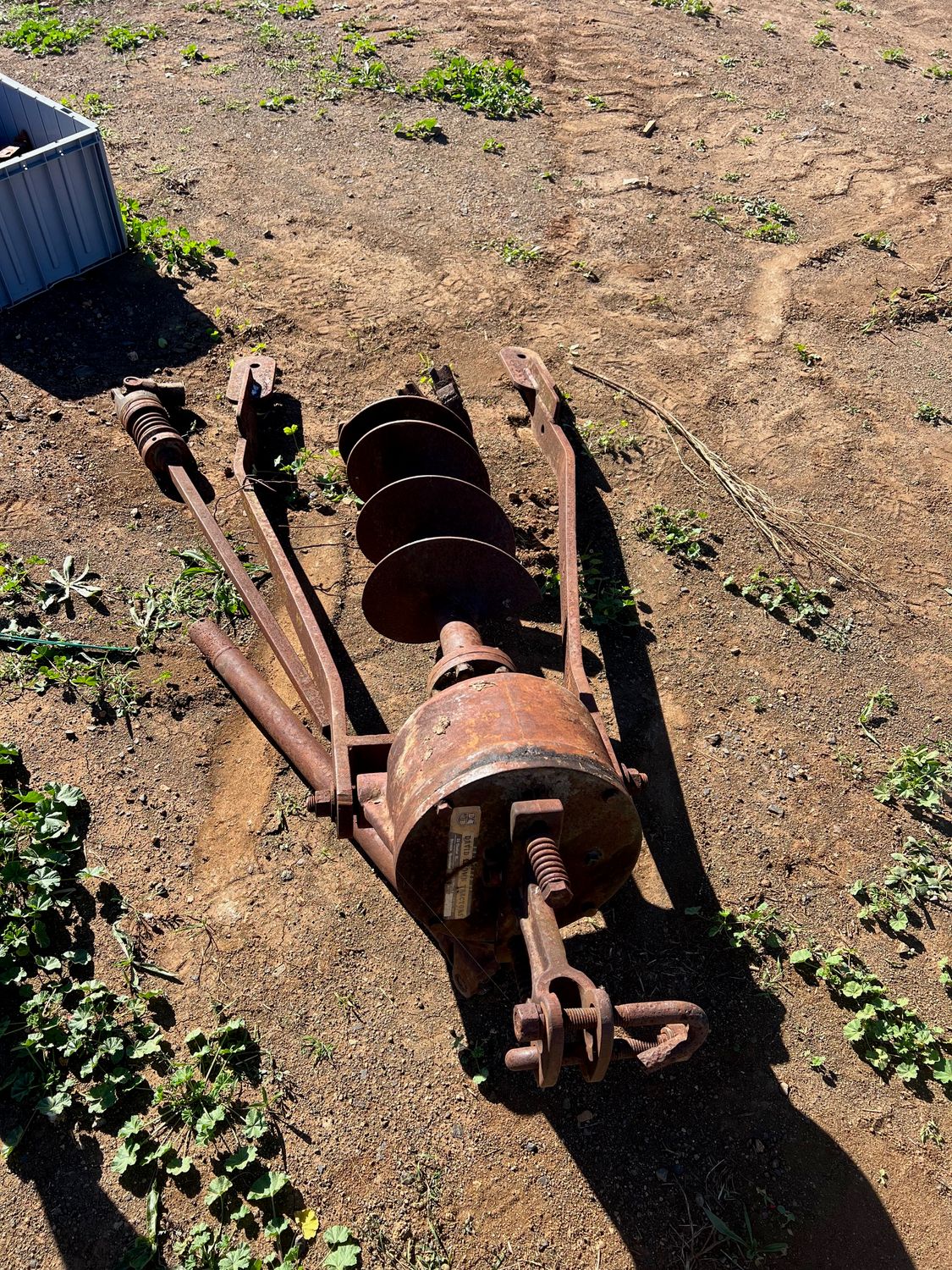 David Brown post hole digger