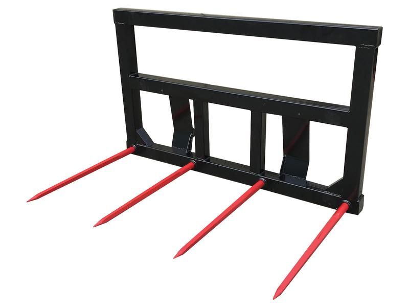 Heavy Duty Big Square Bale Frame - 4 x M28 x 1100mm  Tines