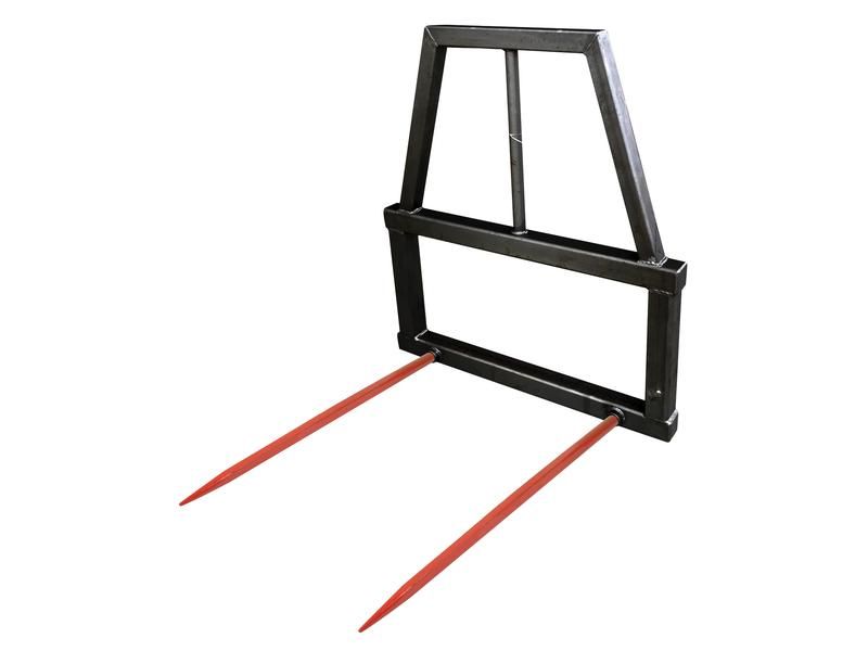 High Back Bale Frame - 2x 28mm x 1250mm Tines