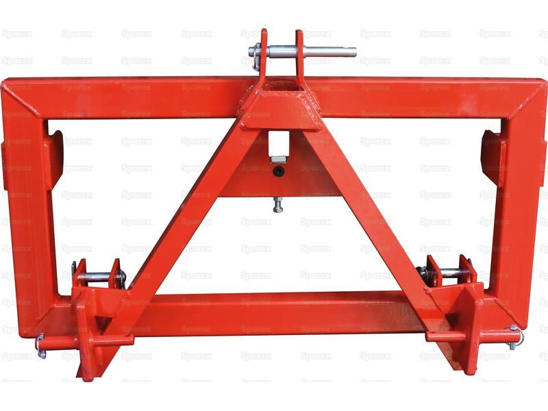 Adapter from Euro Norm to 3-point linkage (Cat. 2)