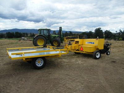 Hay Bale accunulators &amp; Grabs