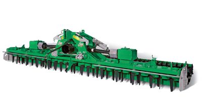 Folding Power Harrows