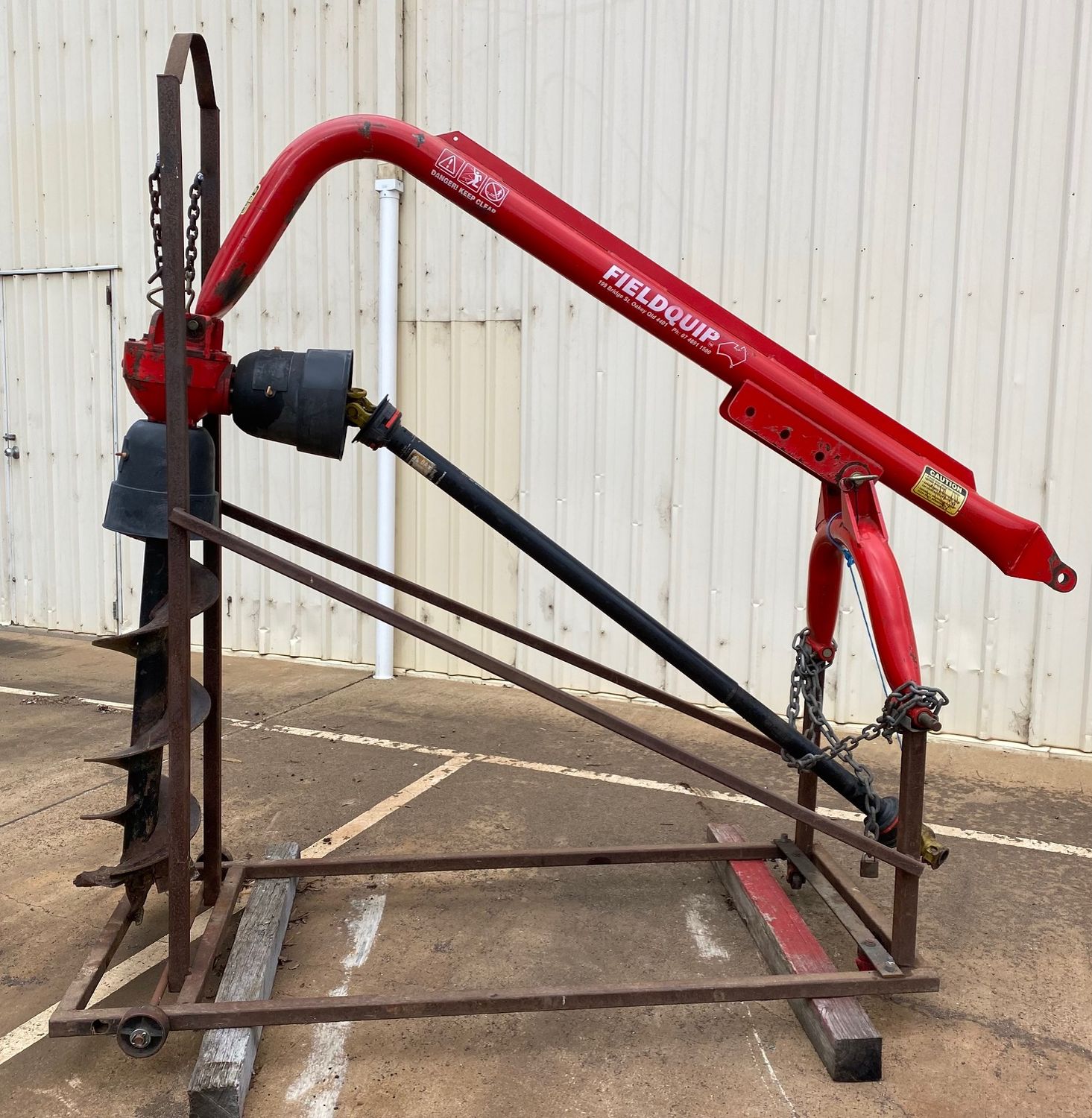 Fieldquip 3pl post hole digger