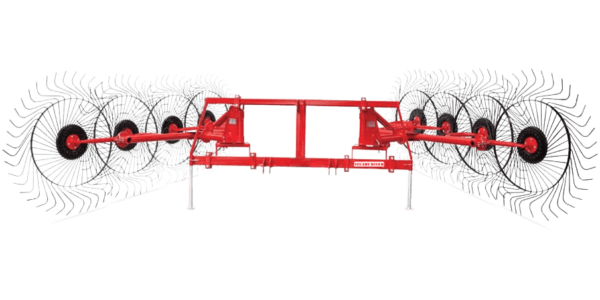 Stuart River 8 Wheel Rake