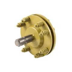 PTO Friction Clutch - In Line - Female spline 1 3/8&#39;&#39;-6 x Male spline 1 3/8&#39;&#39;-6 with Clamp Bolt (45hp)