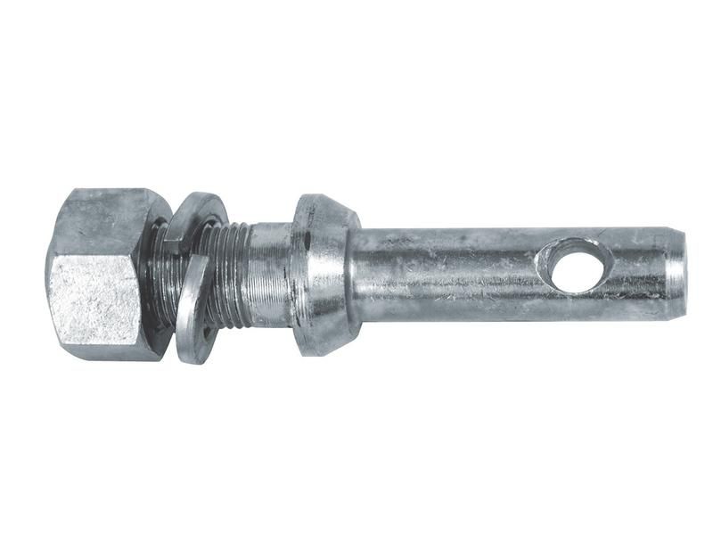 Lower link implement pin 22x146mm, Thread size 1''x51mm Cat. 1