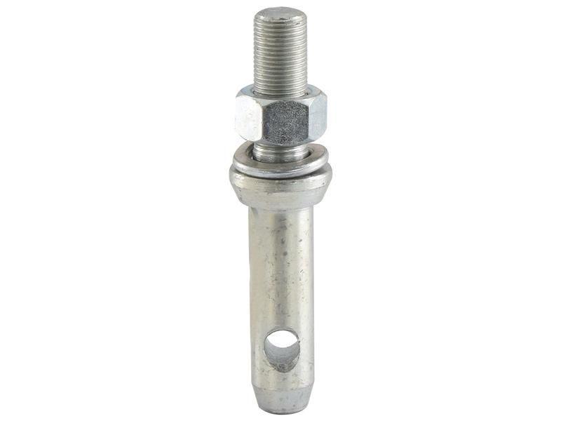 Lower link implement pin 22x140mm, Thread size 3/4&#39;&#39;x48mm Cat. 1