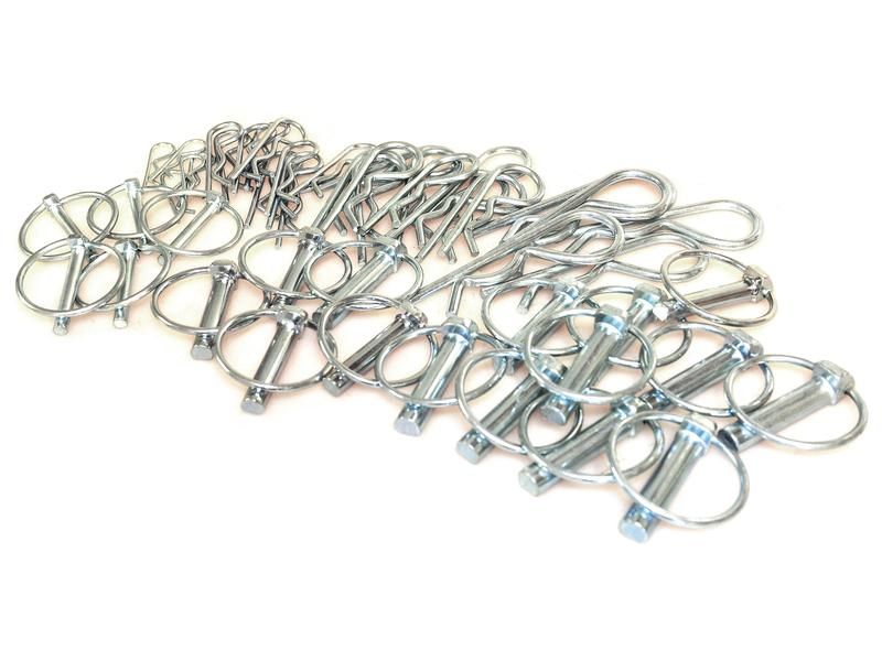 Linch Pin &amp; Grip Clips Combination Pack (50 pcs. Bag)