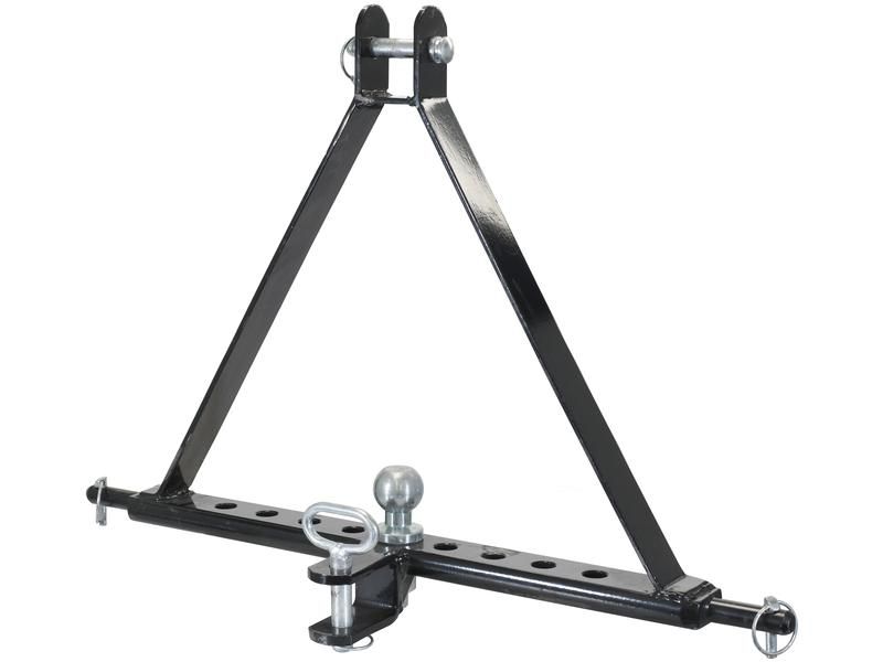 Drawbar Hitch System (Cat. 1) No. holes: 9, 775mm.
