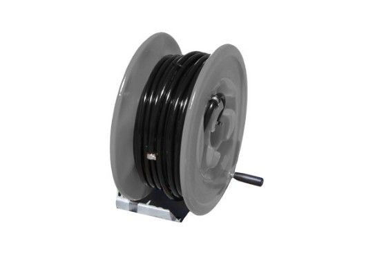 RapidSpray 50m Base Mount Manual Poly Hose Reel