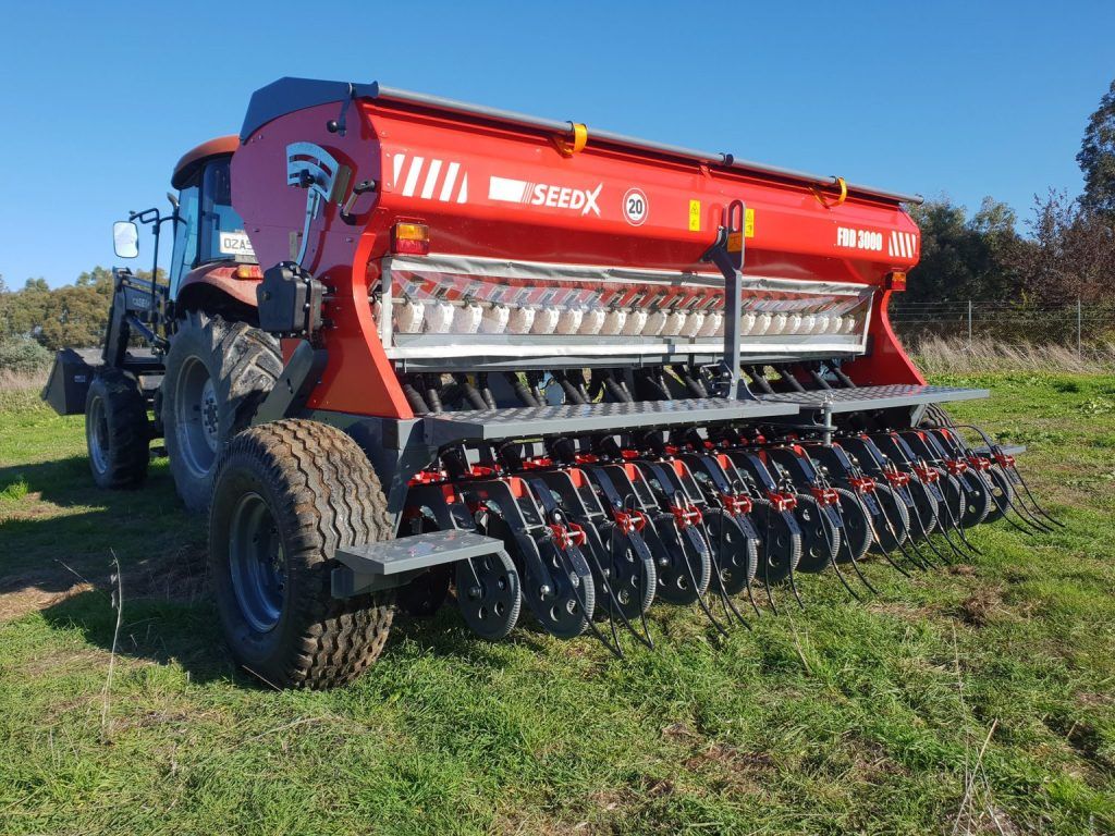 SeedX FDD - Double Disc Seed Drill