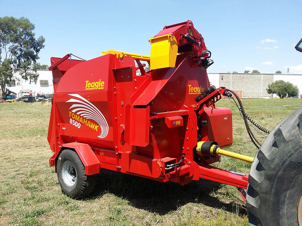 Teagle Tomahawk 8500 SC Bale Processor