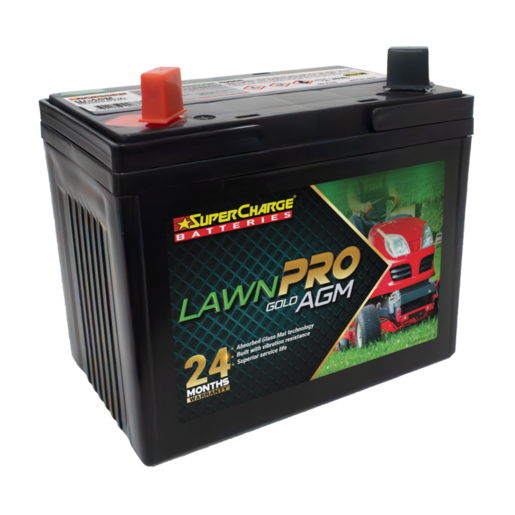 SuperCharge Lawn Pro Gold AGM Battery - U1-AGM (350 CCA)