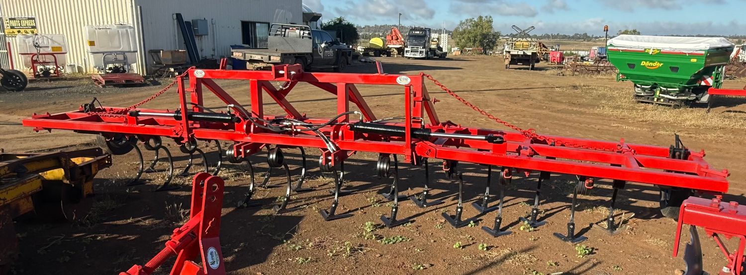 Folding Curly Tyne Cultivator