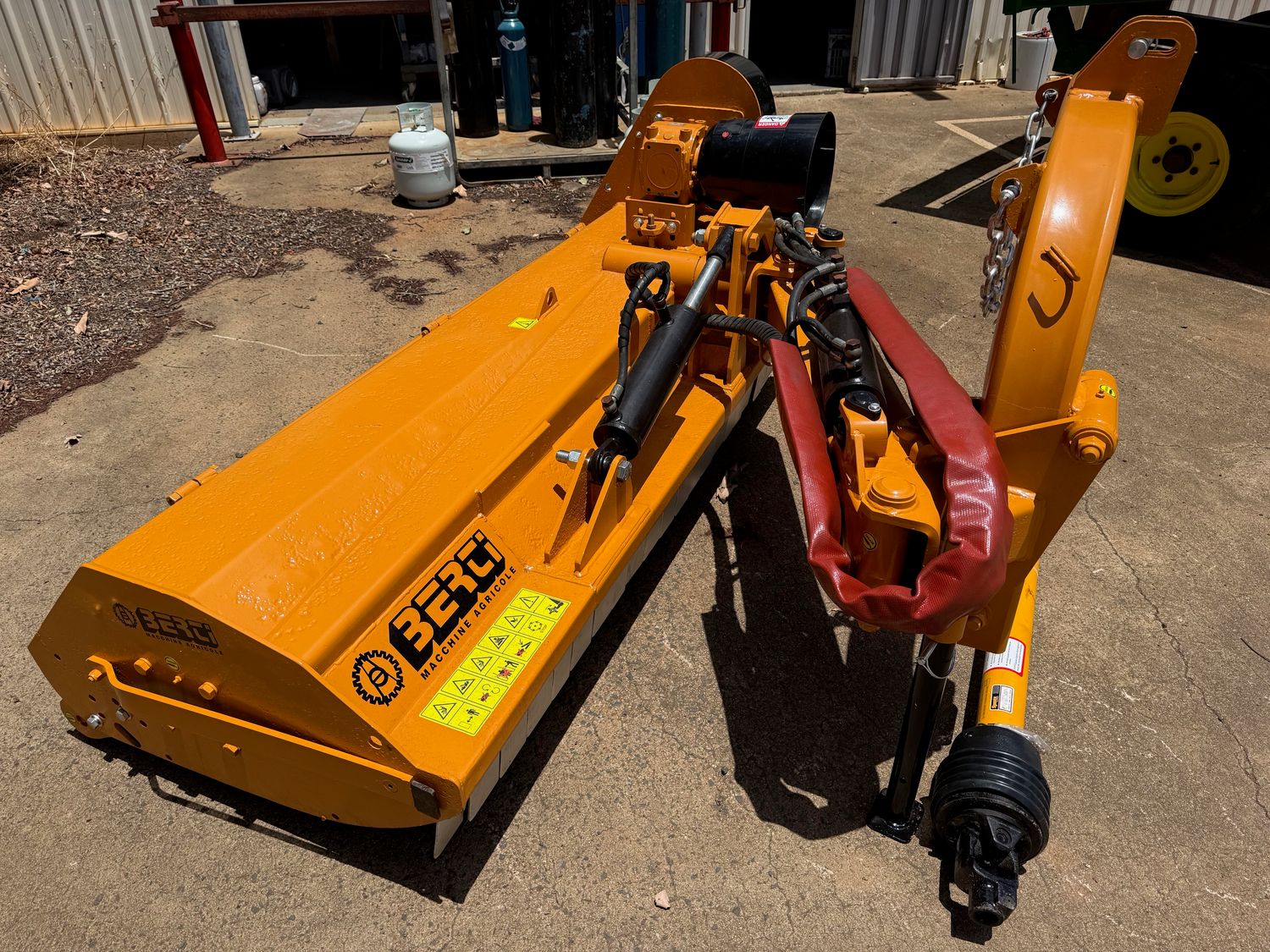 Berti TA/P swing arm mulcher