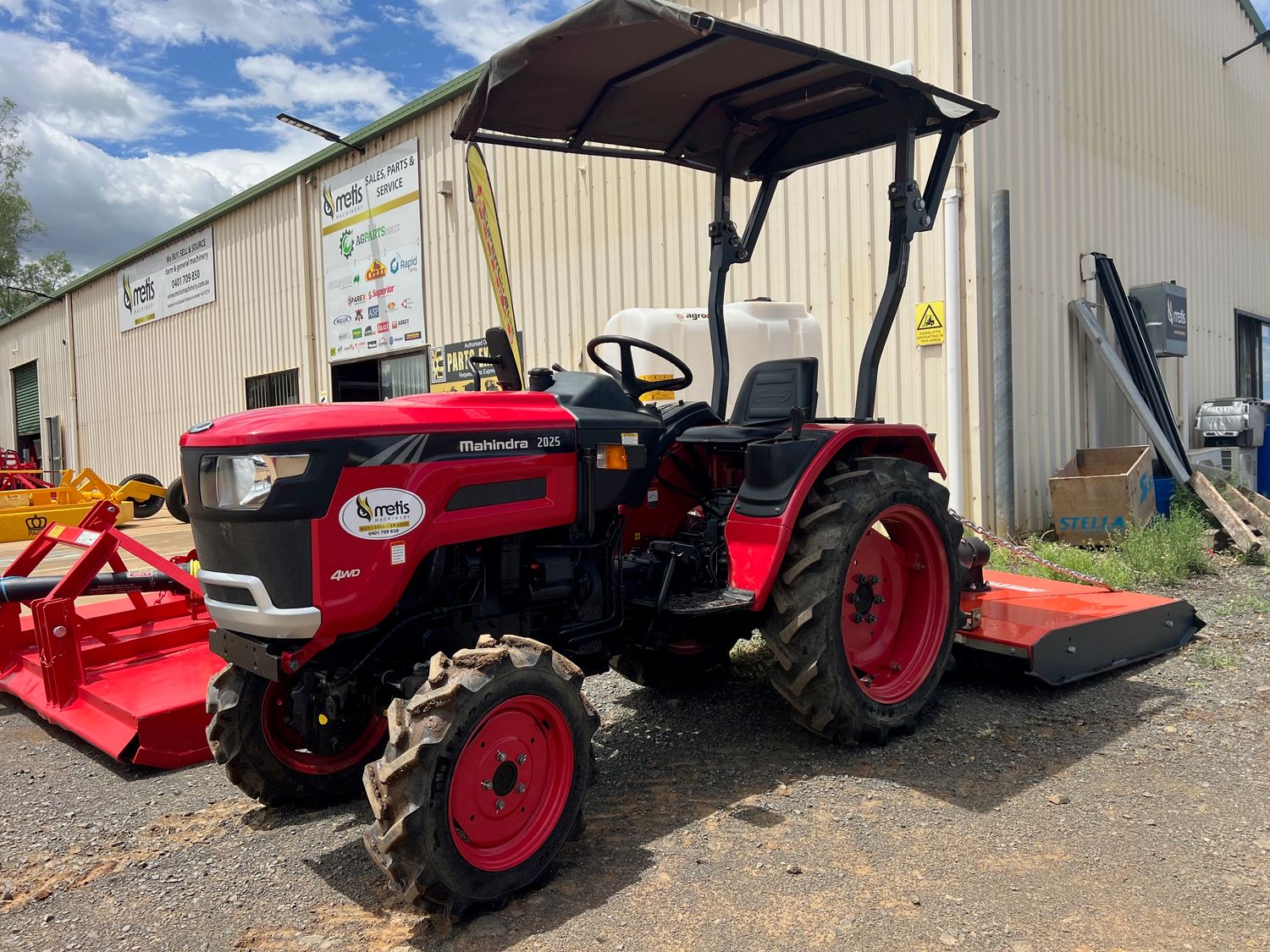 Mahindra 2025 &amp; Silvan slasher package