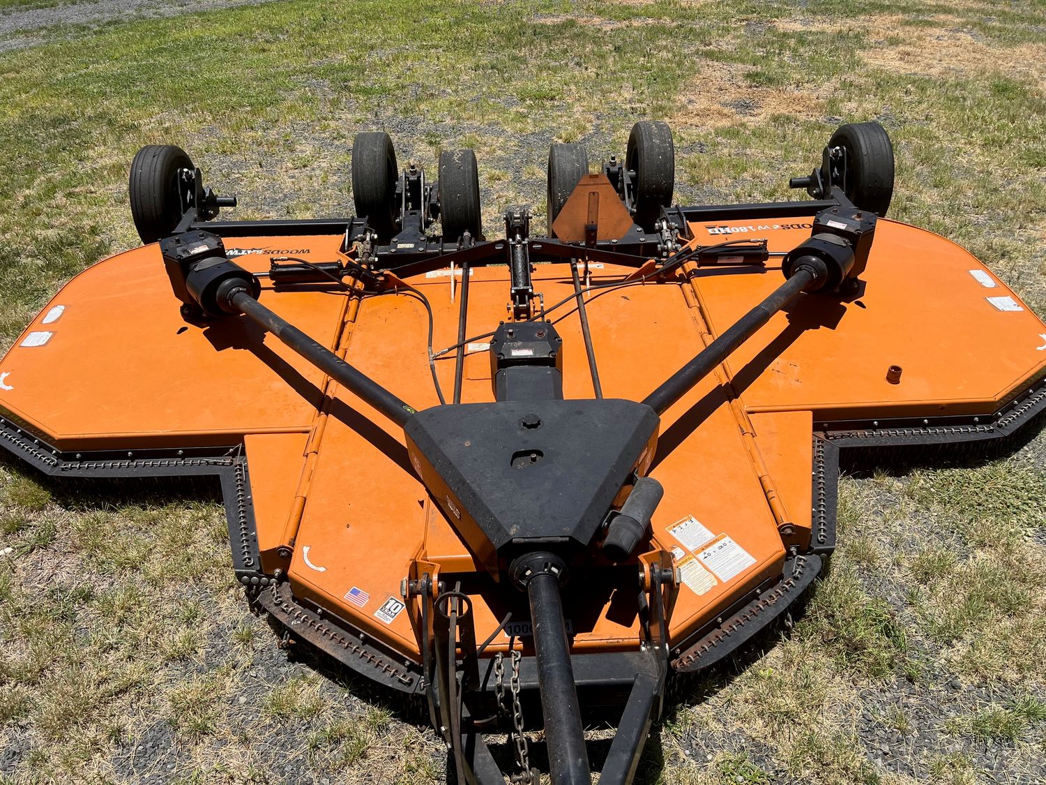 Woods BW180XHD Batwing slasher