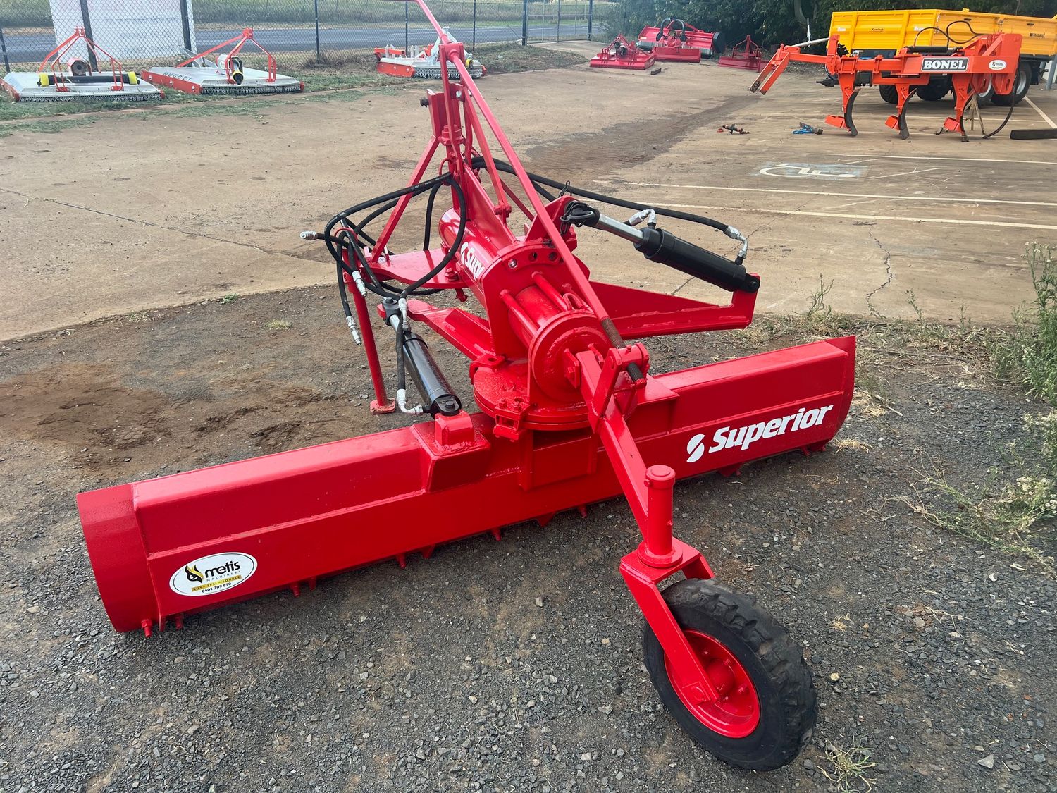 Superior Hydraulic 8ft Grader Blade