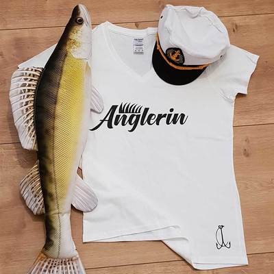"Anglerin" T-Shirt (Damen)