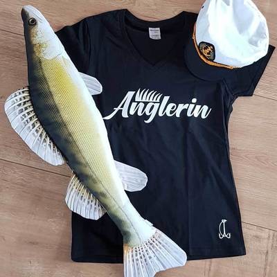 "Anglerin" T-Shirt (Damen)