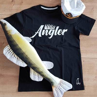 "Anglerin & Angler" T-Shirt Partnerset