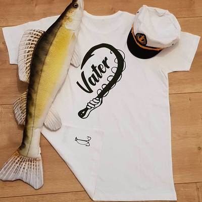 "Anglerin & Angler / Vater & Tochter" T-Shirt Partnerset (Kindergröße 90 bis XXXL)
